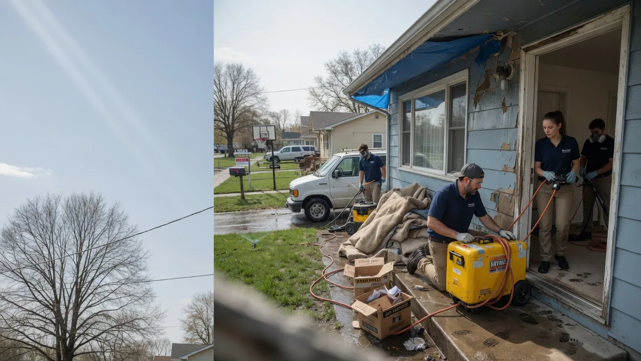 Basement Flood Cleanup in College Station, AR near me